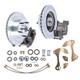 Disc Brake Conversion Kit Drilled/ Slotted Fits Chevy Biscayne Bel Air 1955-1957