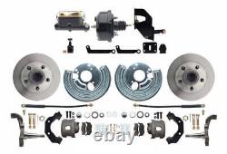 Disc Brake Conversion Kit Fits 1962-1972 Mopar A Body 5x4.5 Bolt Pattern