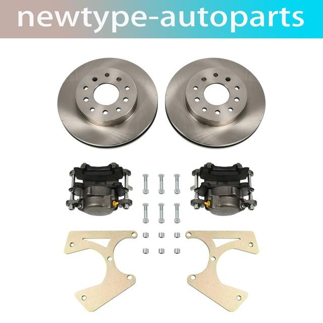 Disc Brake Conversion Kit Fits Gm 10 And 12 Bolt Bolt-on Rear