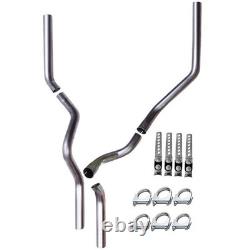 Dual 3 Conversion Exhaust Kit fits 1997 Chevy K1500-K2500