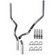 Dual 3 Conversion Exhaust Kit Fits 2000 Chevy K1500-k2500