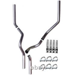 Dual 3 Conversion Exhaust kit fits 1996 Chevy K1500 K2500