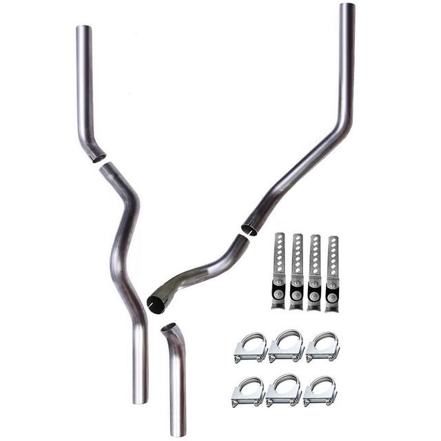 Dual 3 Conversion Exhaust Kit Fits 2001 Ford F-150 F-250