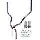 Dual 3 Conversion Exhaust Kit Fits 2003 Ford F-150 F-250