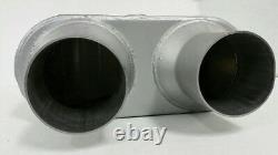 Dual Pipe Conversion Exhaust Kit fits Ford f-150 truck 04 08 Short muffler