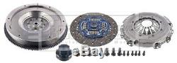 Dual to Solid Flywheel Clutch Conversion Kit fits BMW 120D E82 2.0D 07 to 13 Set