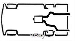 Dual truck Conversion exhaust kit fits 2004 2008 Ford F150 2.25 pipes