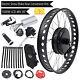 Ebike Fat Tire Bicycle Rear Wheel Hub Motor Conversion Kit Fits 26 48v 1500w Us