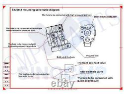 EX200-2/3 EX210-2/3 Conversion Kit fits Hitachi Excavator Hydraulic Repair Parts