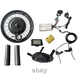 E-Bike Fat Tire Bicycle Rear Wheel Hub Motor Conversion Kit Fit 20 48V 500W