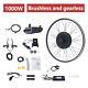 Ebike Lcd 700c Rear Wheel Conversion Electric Bike Kit Fits For 28-29 Inch 1000w
