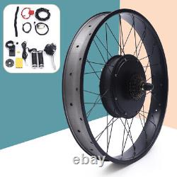Electric Bicycle Conversion Motor Kit 48V 1500W Rear Hub Wheel fit E-BIKE 26inch