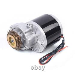 Electric Bike E-Bike Conversion Kit Brush Motor Fits For Left Chain Drive 350W