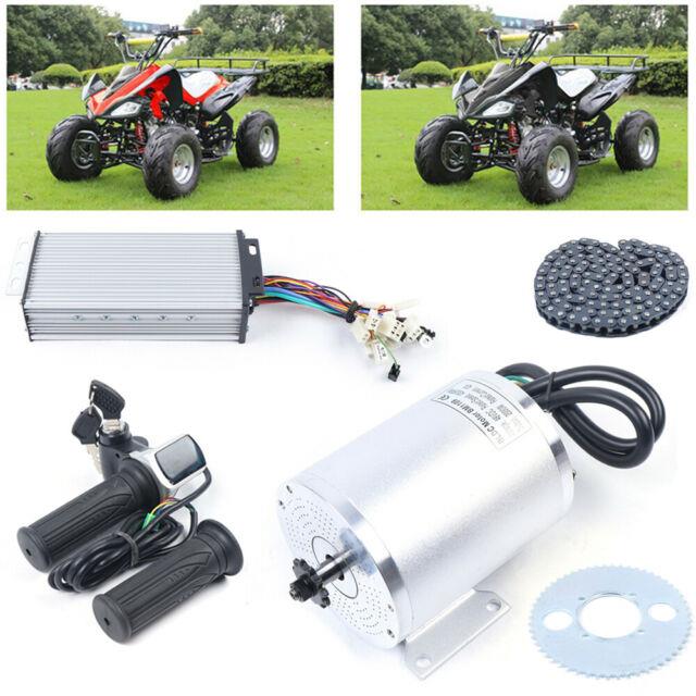 Electric Brushless Motor Kit 2000w Dc Fit For E-bike Scooter Bicycle Conversion