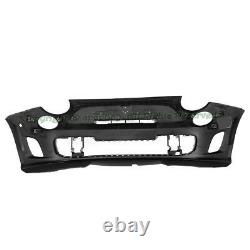 Fit 12-17 Fiat 500 500C Abarth Turbo Style Front Bumper Cover Kit WithO PDC
