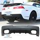 Fit 14-15 Camaro Z28 Spring Edition Rear Lower Bumper Conversion Withrear Diffuser
