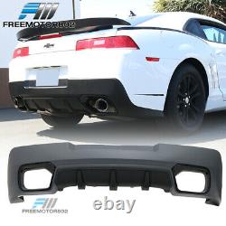 Fit 14-15 Camaro Z28 Spring Edition Rear Lower Bumper Conversion withRear Diffuser