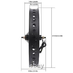 Fit 26in 48V 1500W E-Bike Fat Tire Bicycle Rear Wheel Hub Motor Conversion Kit Fit 26in 48V 1500W E-Bike Fat Tire Bicycle Rear Wheel Hub Motor Conversion Kit