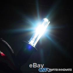 Fit 96-98 Civic Black R8 LED Projector Headlight+H1 6000K HID Conversion Kit