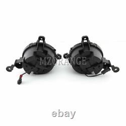 Fit For KIA Soul 2014 2015 2016 LED Front Bumper Fog Lights Lamp Clear Lens Pair