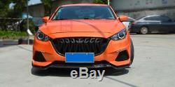 Fit For Mazda 3 AXELA 2017-2018 Front Bumper and Grille Conversion Kit Primer