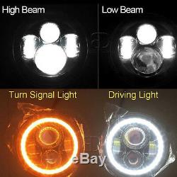 Fit JEEP JK Headlight 7''+Fog Light+Turn Signal+Fender Lamp LED Conversion KIT