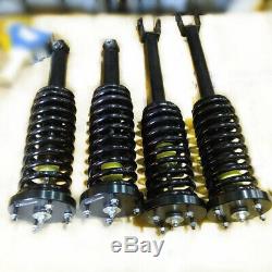 Fit Jaguar XJ8 2004-2009 Air to Coil Spring Conversion Kit Shocks Returned