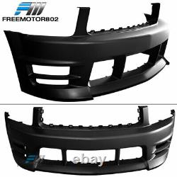 Fits 05-09 Ford Mustang V6 Racer Style Front Bumper Cover Conversion BodyKit