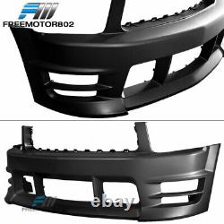 Fits 05-09 Ford Mustang V6 Racer Style Front Bumper Cover Conversion BodyKit