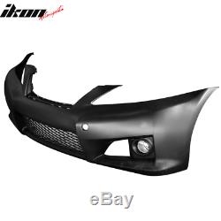 Fits 06-09 IS-Series IS250 IS350 PP Front Bumper Conversion No PDC & Foglight