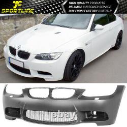 Fits 07-10 BMW E92 E93 3 Series M3 Style Front Bumper Conversion With Air Duct