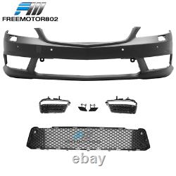 Fits 07-13 Mercedes W221 Front Bumper Conversion With PDC AMG Style PP