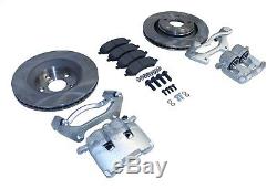 Fits 07-18 Wrangler Front Big Brake Upgrade Conversion Kit Rotor Caliper Pads