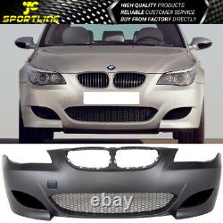 Fits 08-10 BMW E60 5-Series M5 Style Front Bumper Cover Conversion Air Duct PP