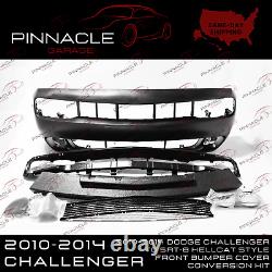 Fits 08-14 Dodge Challenger Coupe Front Bumper Cover Conversion Kit