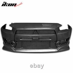 Fits 08-15 Mitsubishi Lancer FQ FQ440 Style Front Bumper Cover Conversion PP