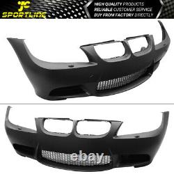 Fits 09-11 BMW E90 E91 3-Series M3 Style Front Bumper Conversion With Air Duct