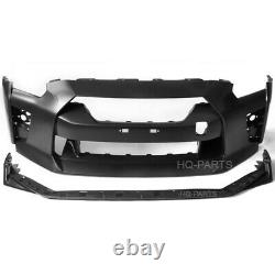 Fits 09-22 Nissan R35 GTR GT-R OE Factory Front Bumper Cover Conversion Kit