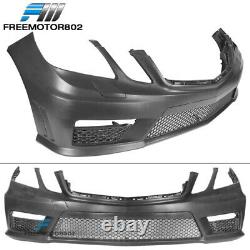 Fits 10-13 Mercedes E Class W212 AMG Style Front Bumper Conversion withLED DRL