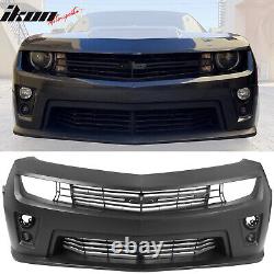 Fits 10-15 Chevy Camaro ZL1 Style Front Bumper Conversion Kit With Lip + Foglights Fits 10-15 Chevy Camaro ZL1 Style Front Bumper Conversion Kit With Lip + Foglights