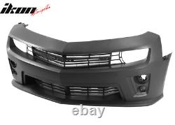 Fits 10-15 Chevy Camaro ZL1 Style Front Bumper Conversion Kit With Lip + Foglights Fits 10-15 Chevy Camaro ZL1 Style Front Bumper Conversion Kit With Lip + Foglights