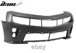 Fits 10-15 Chevy Camaro ZL1 Style Front Bumper Conversion Kit With Lip + Foglights Fits 10-15 Chevy Camaro ZL1 Style Front Bumper Conversion Kit With Lip + Foglights