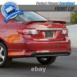 Fits 11-13 E140 Corolla S 10 & 10.5 Gen Rear Bumper Lip Sport Conversion PP