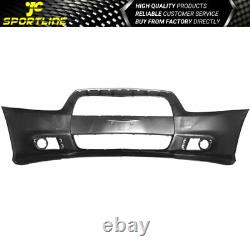 Fits 11-14 Dodge Charger SRT Front Bumper Conversion + Grille + Fog Light PP