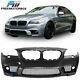 Fits 11-16 5-series F10 M5 Style Front Bumper Conversion Kit With Fog Cover