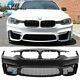 Fits 12-18 Bmw F30 3 Series Sedan M3 Front Bumper Conversion Cover Replacement