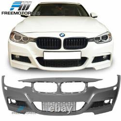 Fits 12-18 BMW F30 M-Tech M Sport Front Bumper Conversion with Fog Light Cover