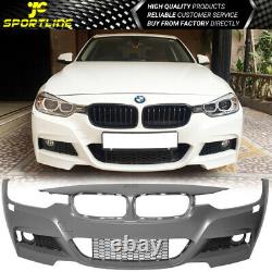 Fits 12-18 BMW F30 M-Tech M Sport Front Bumper Conversion with Fog Light Cover PP