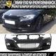 Fits 12-18 F30 M Performance Style Pp Front Bumper Cover Conversion Kit Pdc