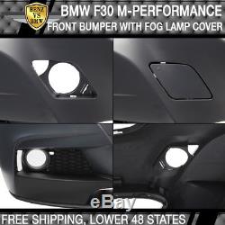 Fits 12-18 F30 M Performance Style PP Front Bumper Cover Conversion Kit PDC